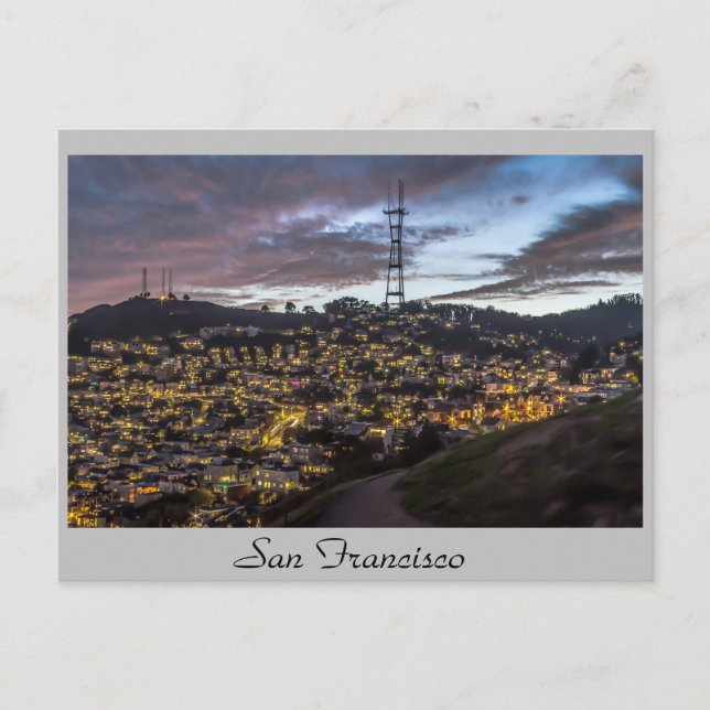 San Francisco California  Postcard (Front)