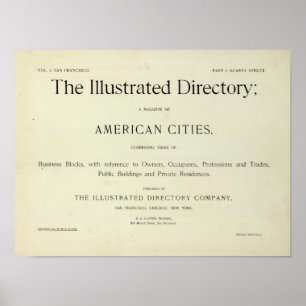 San Francisco California Poster