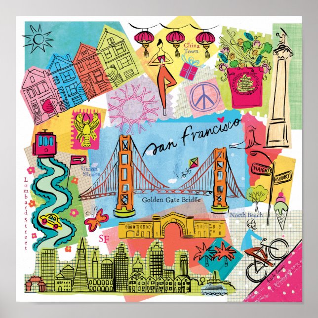 San Francisco, California Poster (Front)