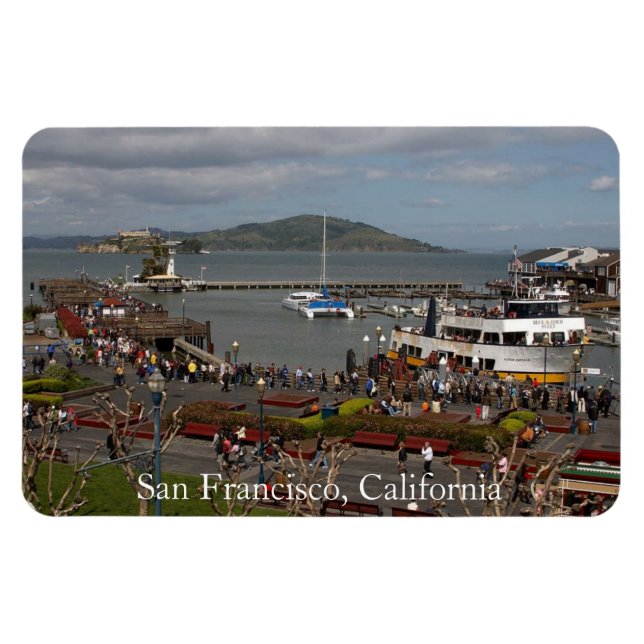 San Francisco, California Premium Flexi Magnet (Horizontal)