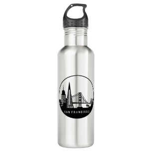 San Francisco California Skyline 710 Ml Water Bottle