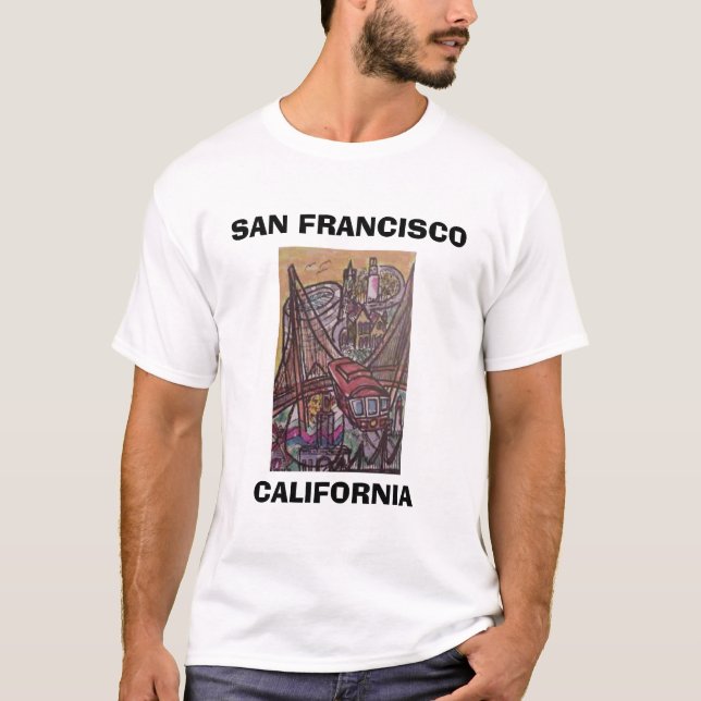  SAN FRANCISCO, CALIFORNIA T-Shirt (Front)