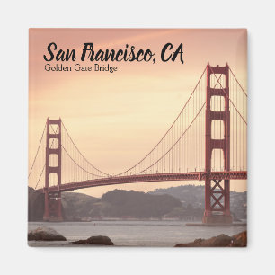 San Francisco California The Golden Gate Bridge Magnet