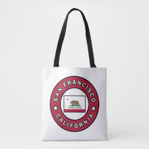 San Francisco California Tote Bag