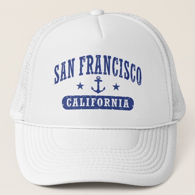San Francisco California Trucker Hat (Front)