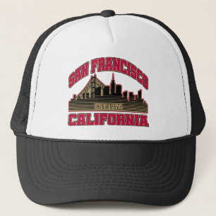 San Francisco,California Trucker Hat