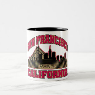 San Francisco,California Two-Tone Coffee Mug