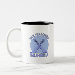 San Francisco, California Two-Tone Coffee Mug