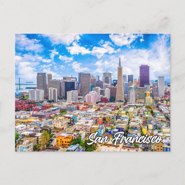San Francisco, California, United States Postcard (Front)