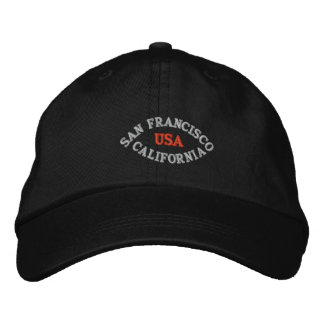 SAN FRANCISCO CALIFORNIA, USA EMBROIDERED HAT