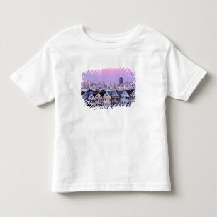 San Francisco, California. View of Victorian Toddler T-Shirt