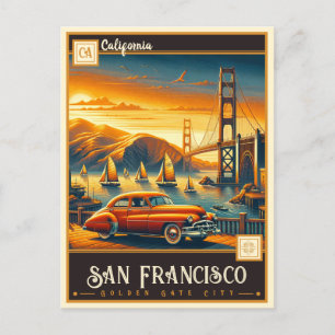 San Francisco, California   Vintage Postcard