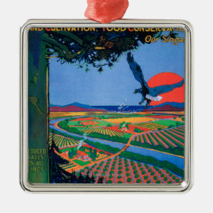 San Francisco, CaliforniaLand Show Metal Tree Decoration