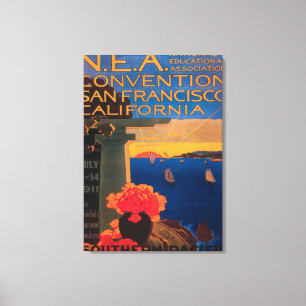 San Francisco, CaliforniaN.E.A. Convention Canvas Print