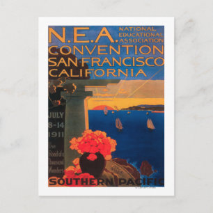 San Francisco, CaliforniaN.E.A. Convention Postcard