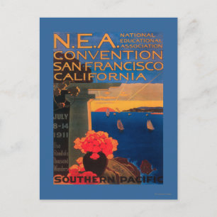 San Francisco, CaliforniaN.E.A. Convention Postcard