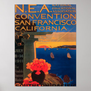 San Francisco, CaliforniaN.E.A. Convention Poster
