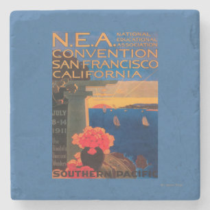 San Francisco, CaliforniaN.E.A. Convention Stone Coaster