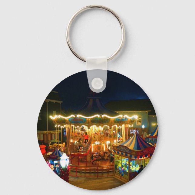 San Francisco Carousel Pier 39 #2 Keychain (Front)