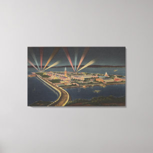San Francisco, CATreasure Island at Intl Expo Canvas Print