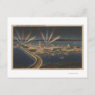 San Francisco, CATreasure Island at Intl Expo Postcard