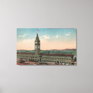 San Francisco, CAUnion Ferry Terminal Building Canvas Print