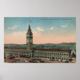 San Francisco, CAUnion Ferry Terminal Building Poster