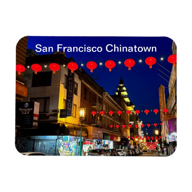 San Francisco Chinatown #11 Magnet (Horizontal)