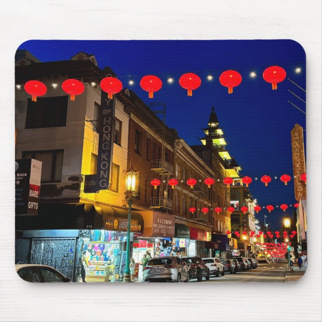 San Francisco Chinatown #11 Mouse Pad (Front)