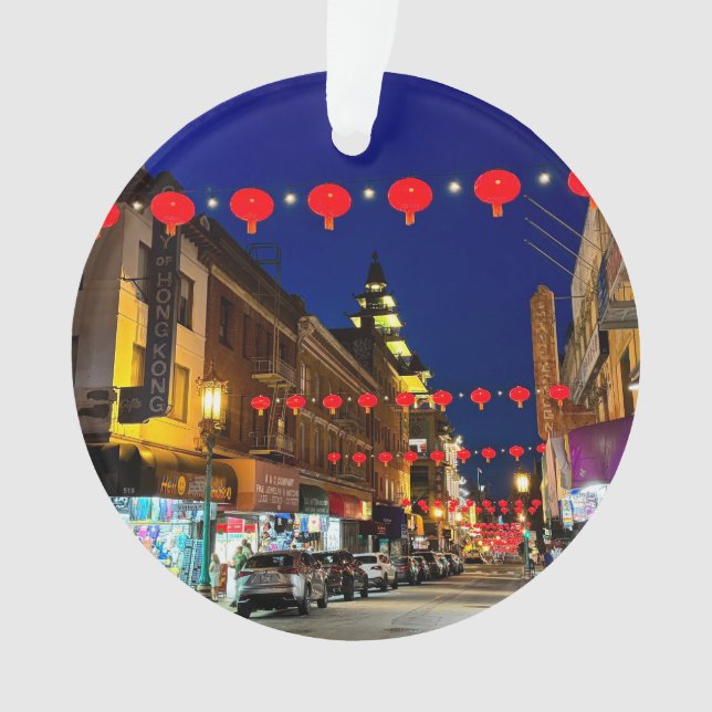 San Francisco Chinatown #11 Ornament  (Front)