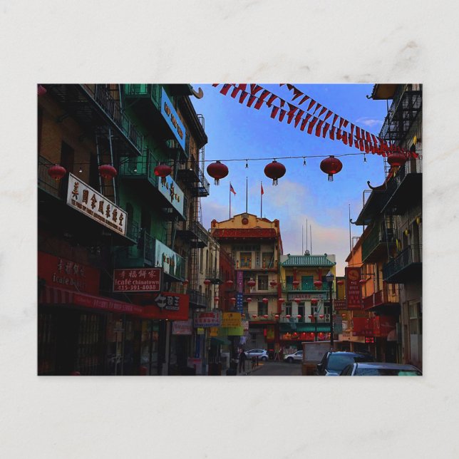 San Francisco Chinatown #2 Postcard (Front)
