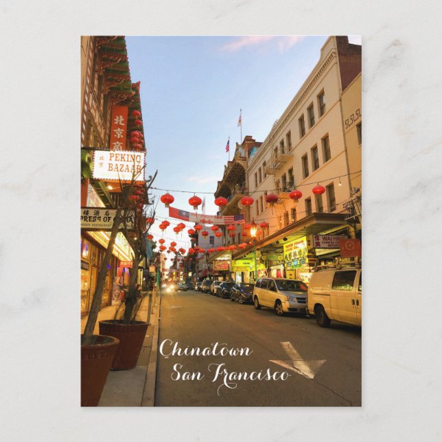 San Francisco Chinatown #5 Postcard (Front)