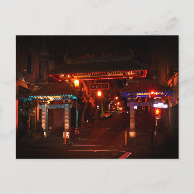 San Francisco Chinatown Gate #2 Postcard (Front)