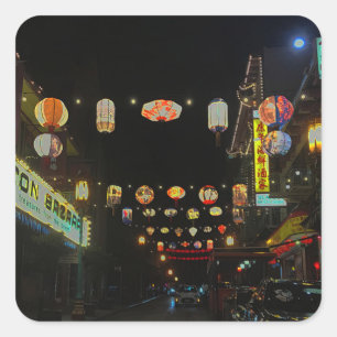 San Francisco Chinatown Lanterns #5 Stickers
