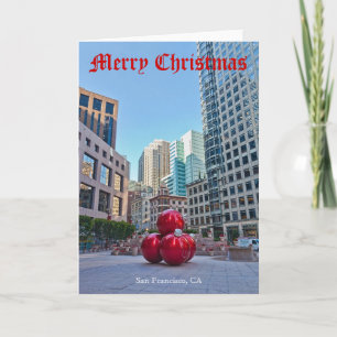 SAN FRANCISCO CHRISTMAS #2A HOLIDAY CARD