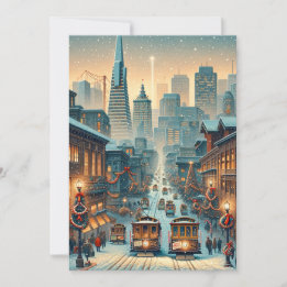 San Francisco Christmas Elegance - holiday card