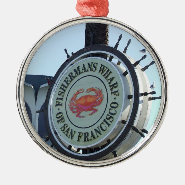 San Francisco Christmas Ornament (Front)