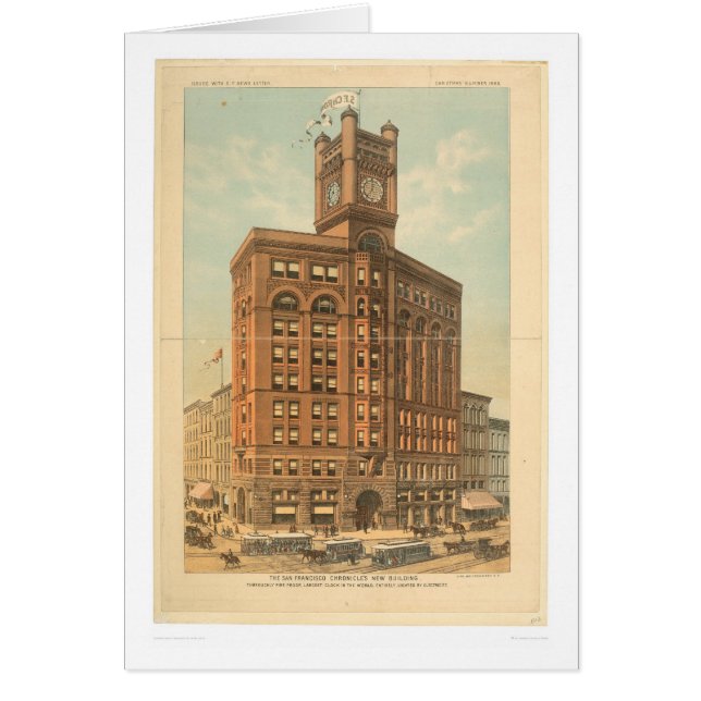 San Francisco Chronicle's New Building (1476A) (Front)