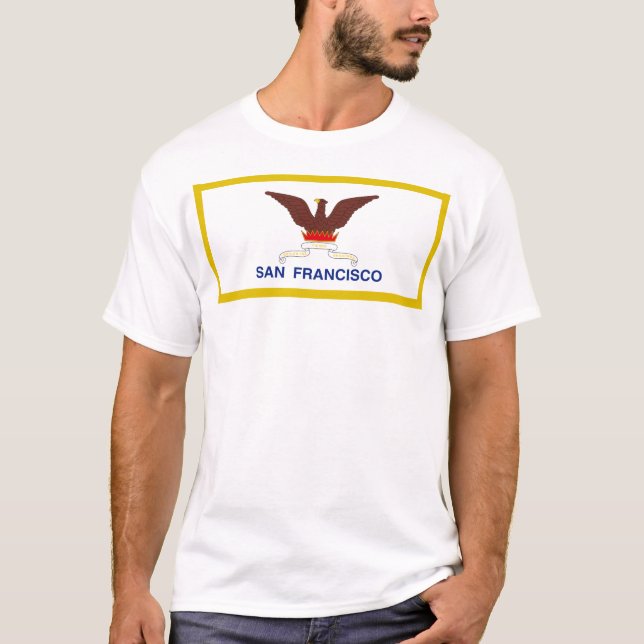 San Francisco city flag T-Shirt (Front)