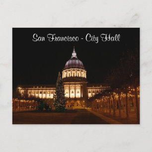 San Francisco City Hall #2-2 Postcard