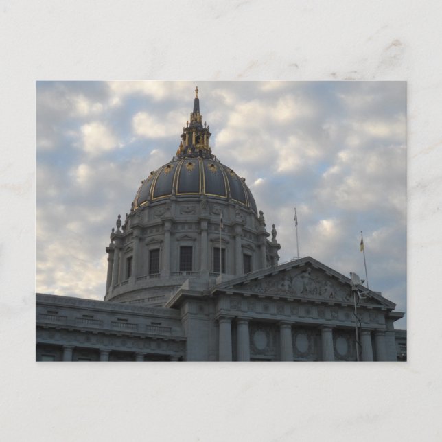 San Francisco City Hall Postcard (Front)