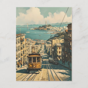 San Francisco: Coastal Nostalgia Vintage Postcard