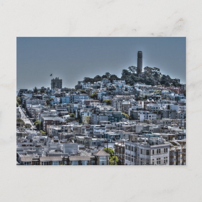 San Francisco Coit Tower Postcard (Front)