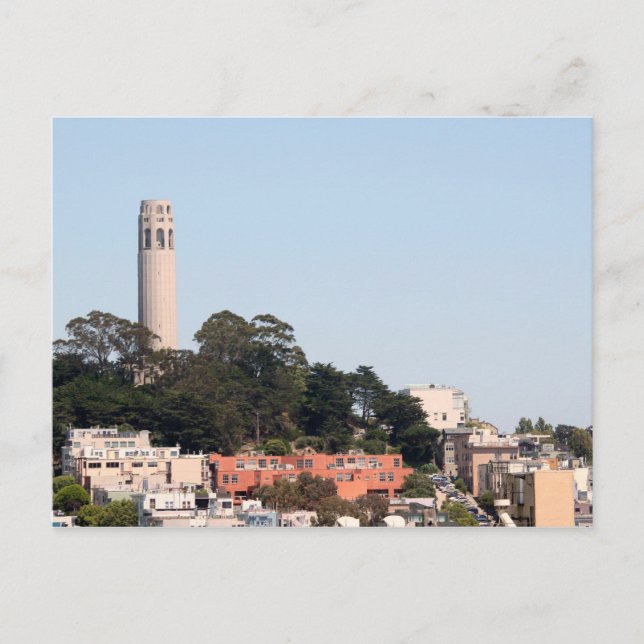 San Francisco Coit Tower Postcard (Front)