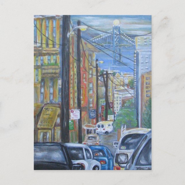 San Francisco Commute Postcard (Front)