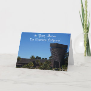 San Francisco de Young Museum #1-2 Greeting Card