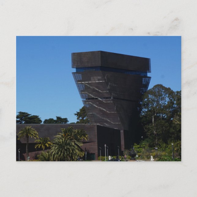 San Francisco de Young Museum #1-3 Postcard (Front)
