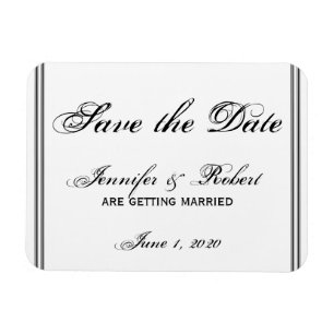 San Francisco Destination Save the Date Magnet