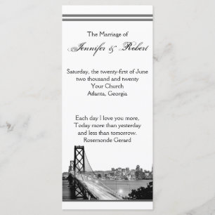 San Francisco Destination Wedding Program Programme