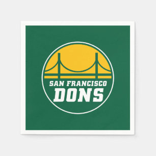San Francisco Dons Napkin